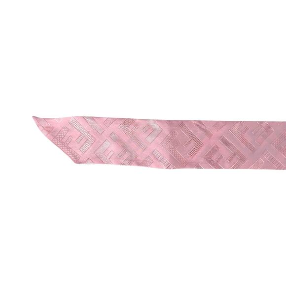 Fendi Zucca Pink Twilly - Picture 8 of 8